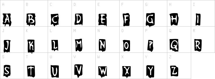 Uppercase characters