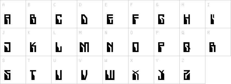 Uppercase characters