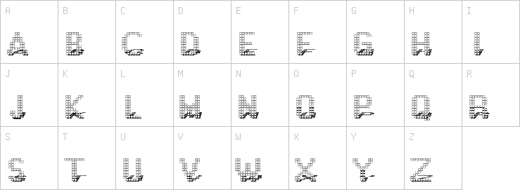 Uppercase characters