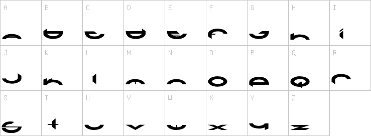 Uppercase characters