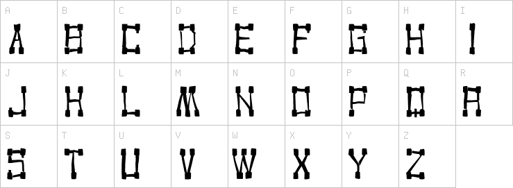 Uppercase characters