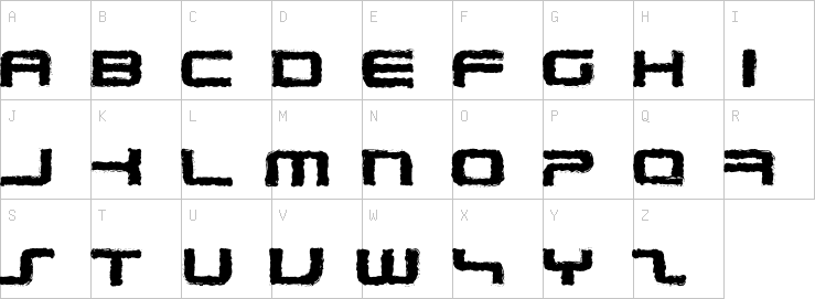 Uppercase characters