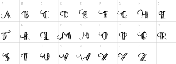 Uppercase characters