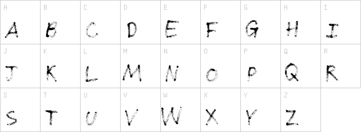 Uppercase characters