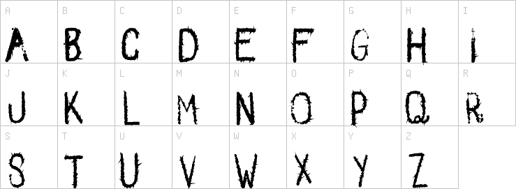Uppercase characters