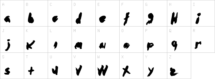 Uppercase characters