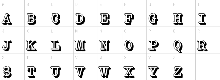 Uppercase characters
