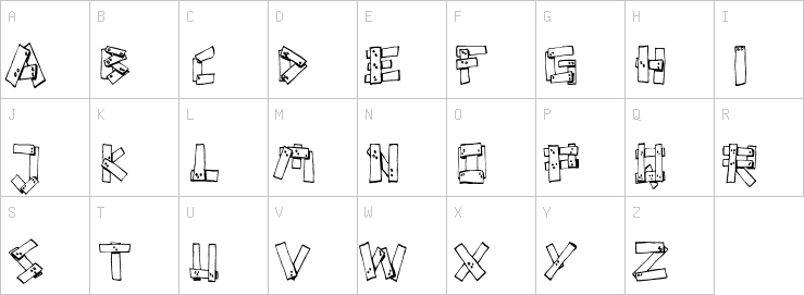 Uppercase characters