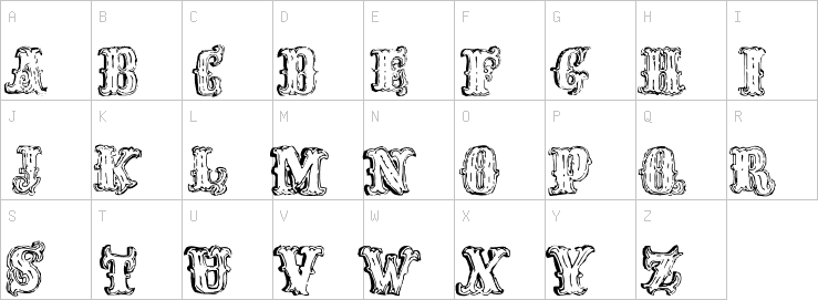 Uppercase characters