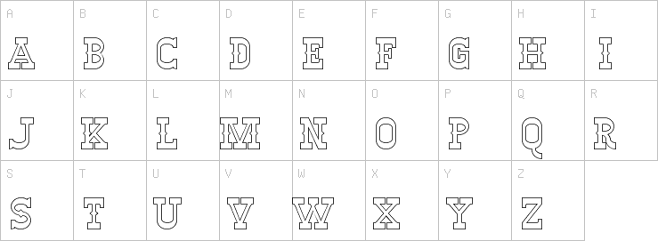 Uppercase characters