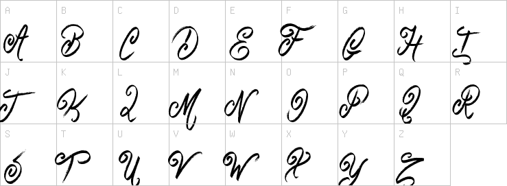 Uppercase characters