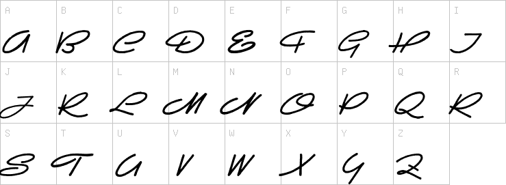 Uppercase characters