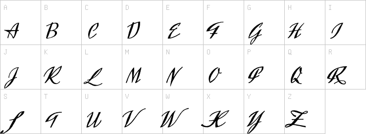 Uppercase characters