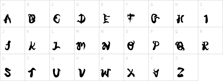 Uppercase characters