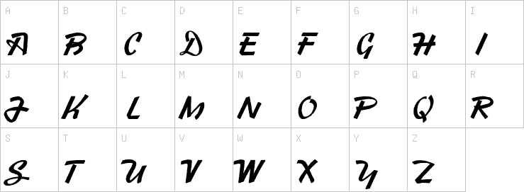 Uppercase characters