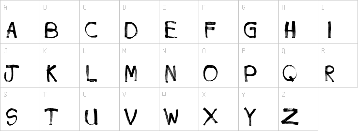 Uppercase characters