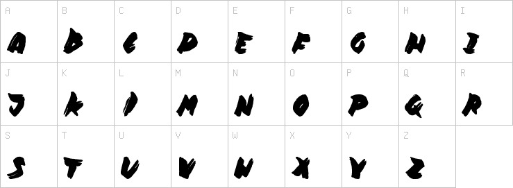 Uppercase characters