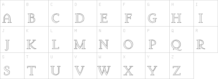 Uppercase characters