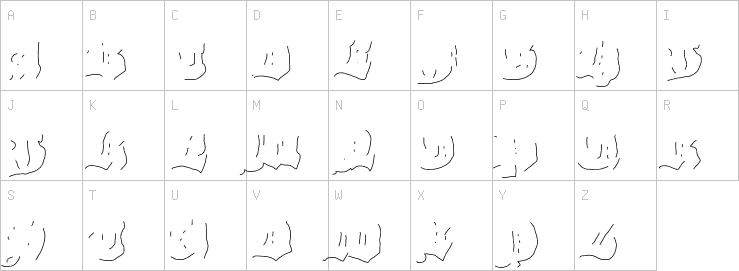 Uppercase characters