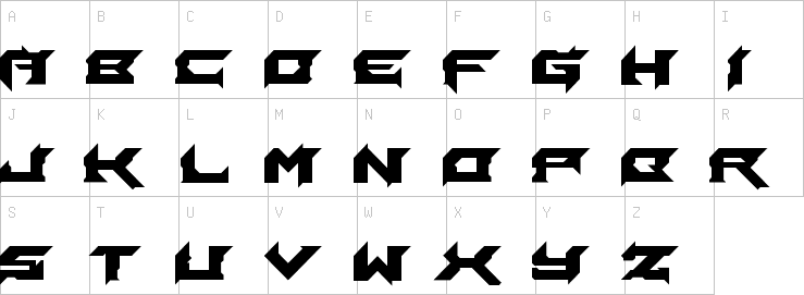 Uppercase characters