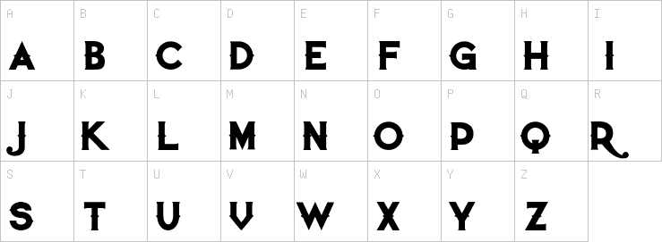Uppercase characters