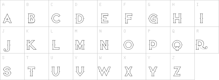 Uppercase characters
