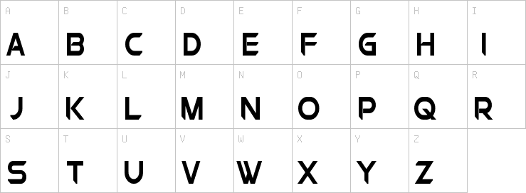 Uppercase characters