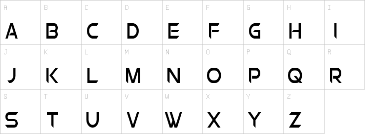 Uppercase characters