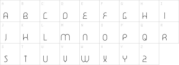 Uppercase characters
