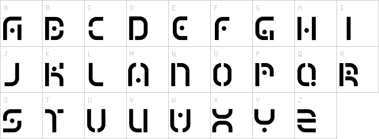 Uppercase characters