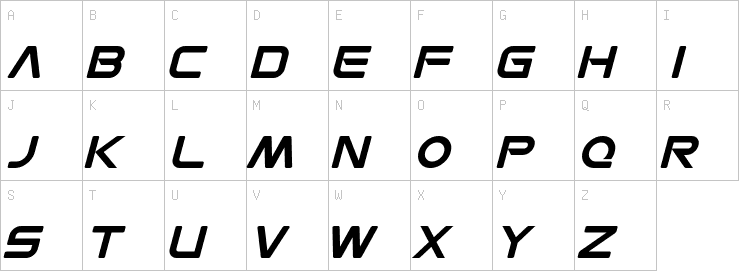 Uppercase characters