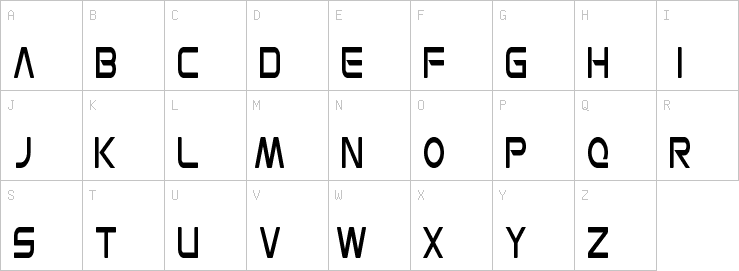 Uppercase characters