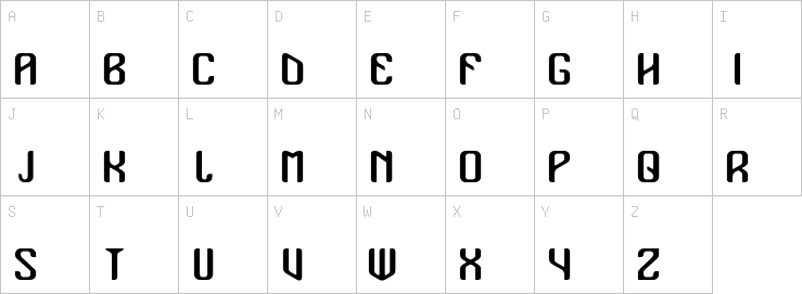 Uppercase characters