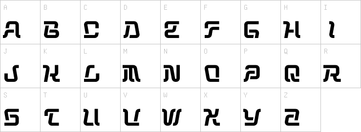 Uppercase characters