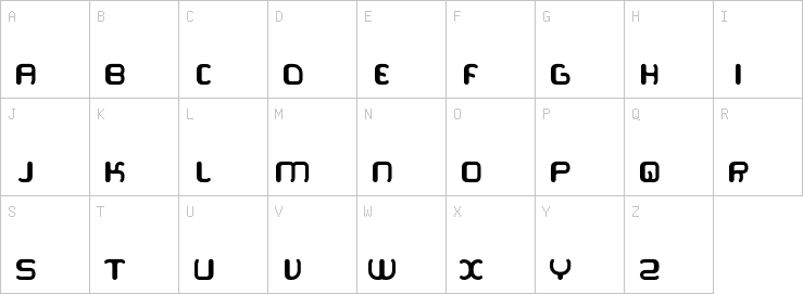 Uppercase characters
