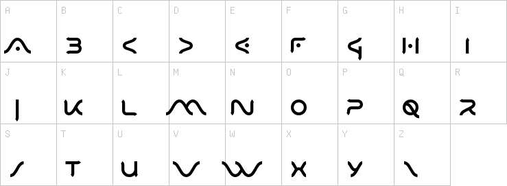 Uppercase characters