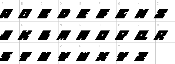 Uppercase characters