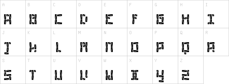 Uppercase characters