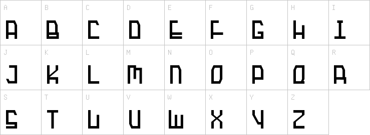 Uppercase characters
