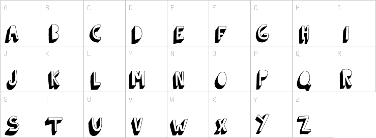 Uppercase characters