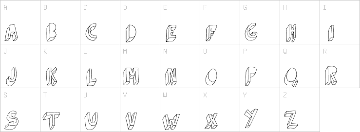 Uppercase characters