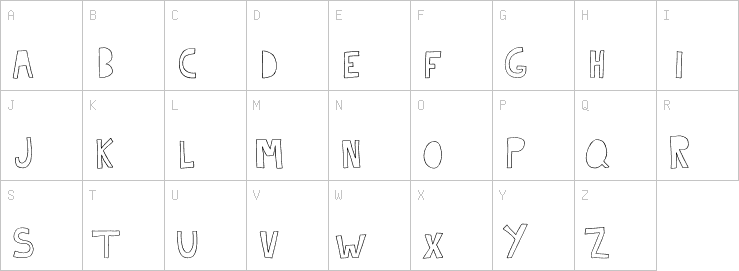 Uppercase characters
