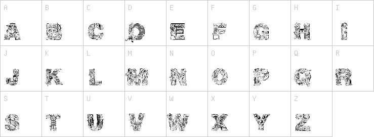 Uppercase characters