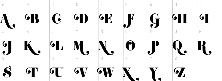 Uppercase characters