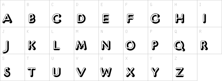 Uppercase characters