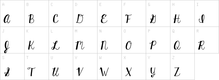 Uppercase characters