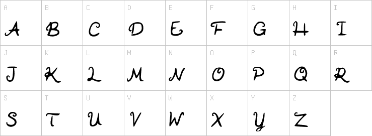 Uppercase characters