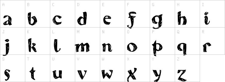 Uppercase characters