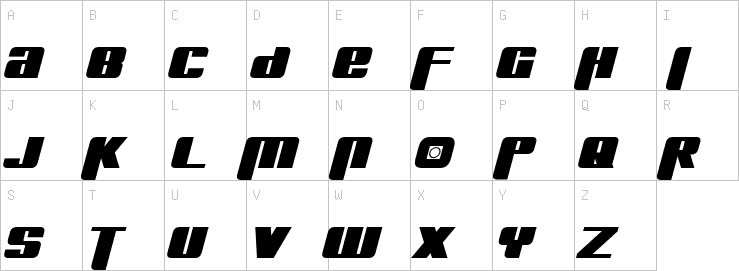 Uppercase characters
