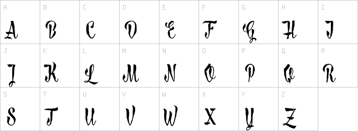 Uppercase characters